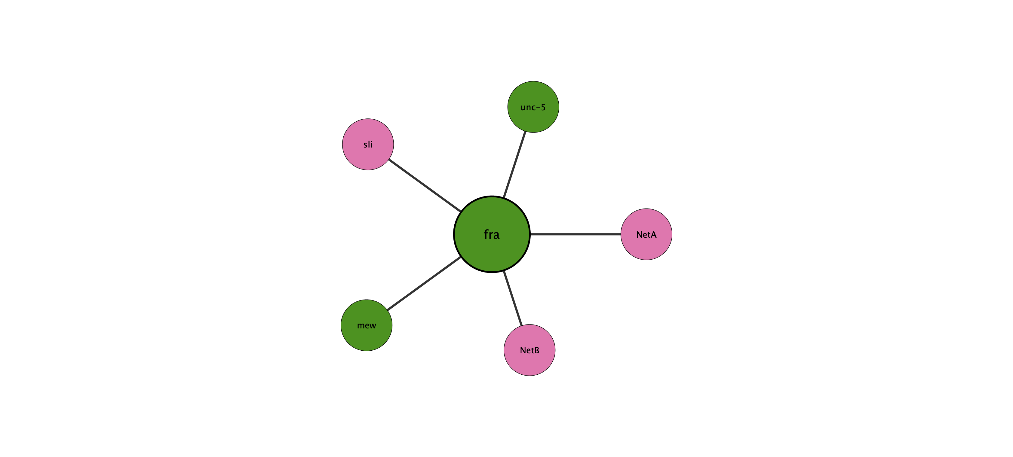 fra protein interaction network